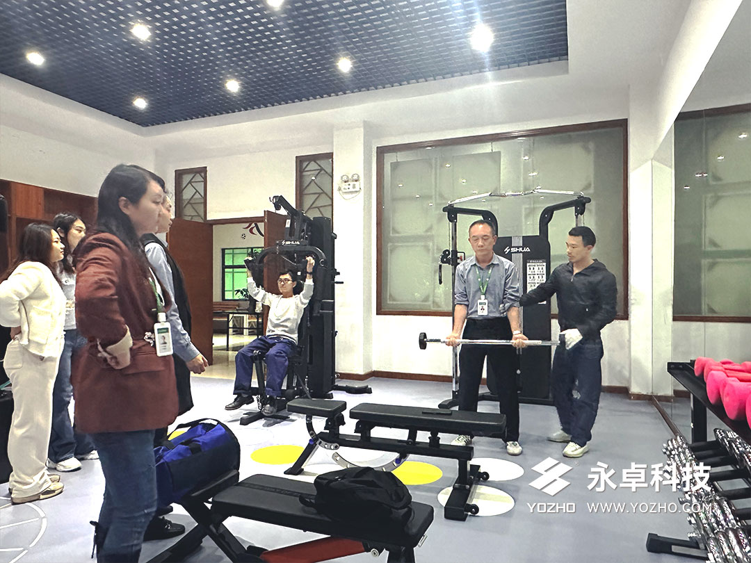 永卓科技员工健身房全新升级