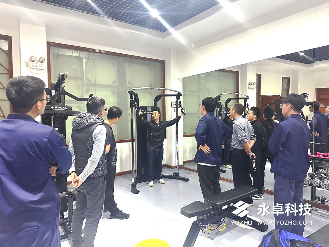 永卓科技员工健身房全新升级